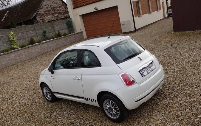 Fiat 500 cena 21900 przebieg: 133000, rok produkcji 2010 z Osieczna małe 92